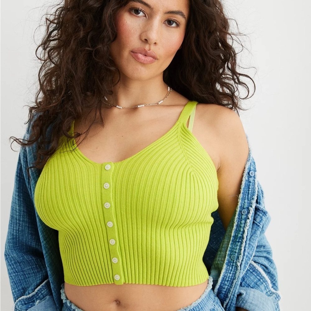 Aerie  Crop Top Sweater Size M